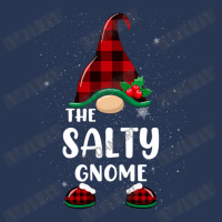 Salty Gnome Buffalo Plaid Matching Family Christmas Pajama Funny Gift Men Denim Jacket | Artistshot