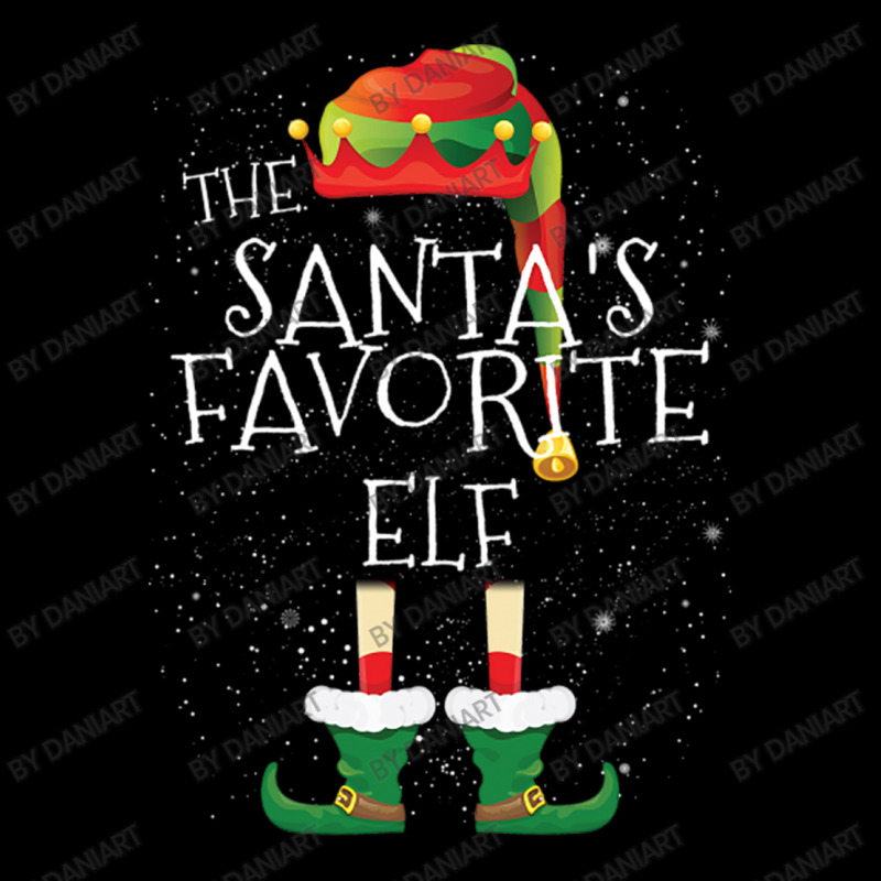 Santa's Favorite Elf Family Matching Christmas Group Funny Gift Pocket T-shirt | Artistshot