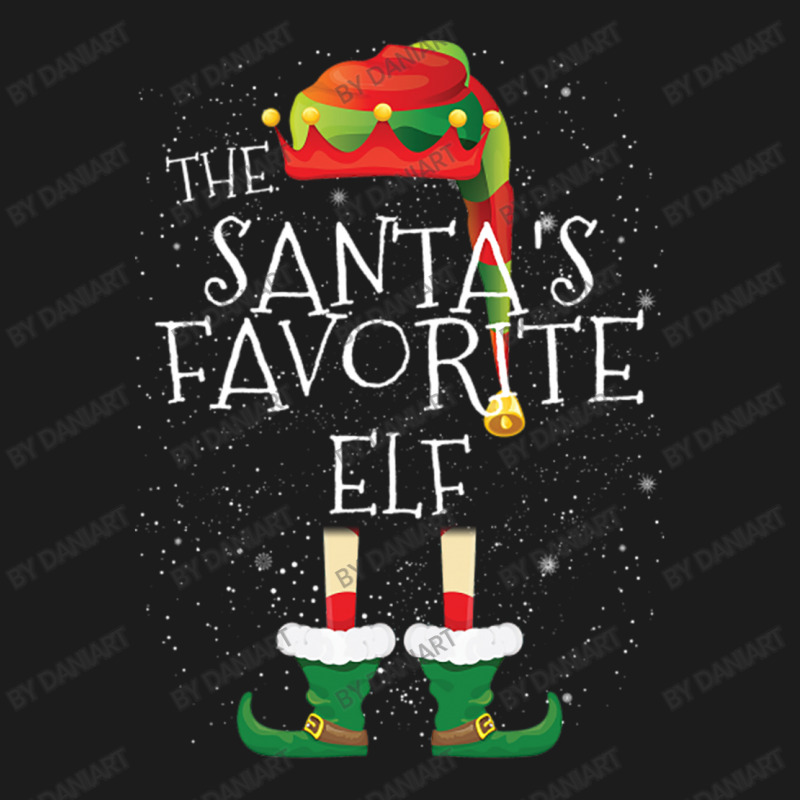 Santa's Favorite Elf Family Matching Christmas Group Funny Gift Hoodie & Jogger Set | Artistshot