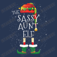 Sassy Aunt Elf Family Matching Christmas Group Funny Pajama Gift Men Denim Jacket | Artistshot