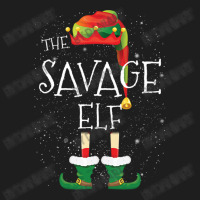 Savage Elf Family Matching Christmas Group Funny Gift Classic T-shirt | Artistshot