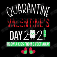 Quarantine Valentine's Day V-neck Tee | Artistshot