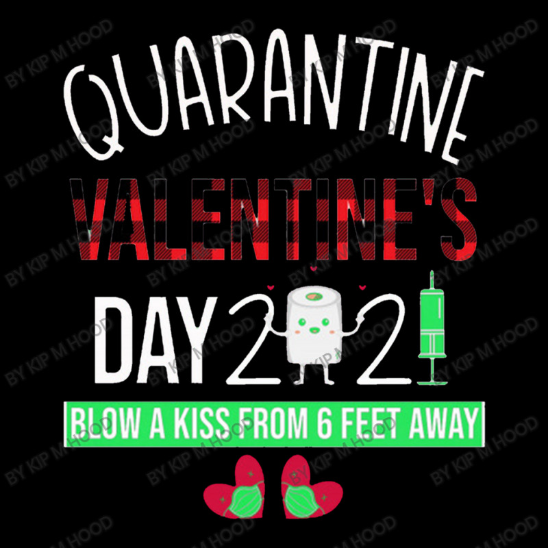 Quarantine Valentine's Day V-neck Tee | Artistshot