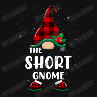 Short Gnome Buffalo Plaid Matching Family Christmas Pajama Funny Gift Graphic T-shirt | Artistshot