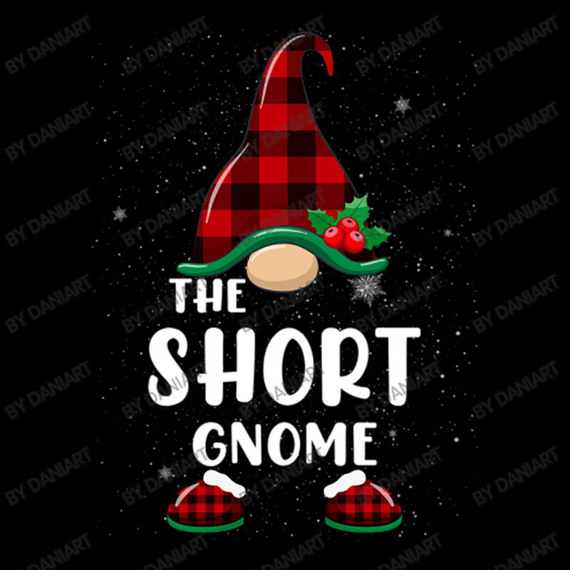 Short Gnome Buffalo Plaid Matching Family Christmas Pajama Funny Gift Long Sleeve Shirts | Artistshot