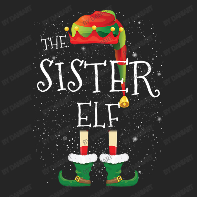 Sister Elf Family Matching Christmas Group Funny Pajama Gift Unisex Hoodie | Artistshot