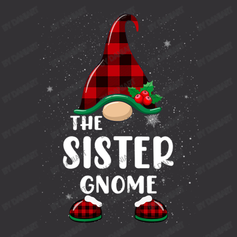 Sister Gnome Buffalo Plaid Matching Family Christmas Pajama Funny Gift Vintage Short | Artistshot