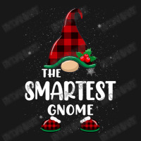 Smartest Gnome Buffalo Plaid Matching Family Christmas Pajama Funny Gi Flannel Shirt | Artistshot