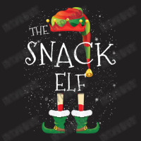 Snack Elf Family Matching Christmas Group Funny Pajama Gift T-shirt | Artistshot