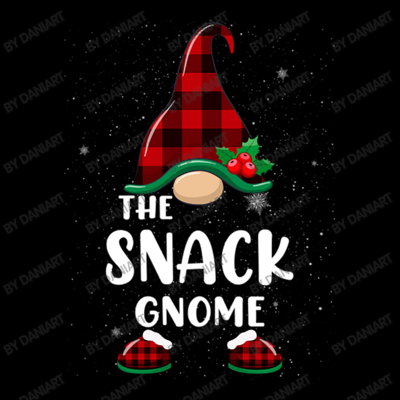 Snack Gnome Buffalo Plaid Matching Family Christmas Pajama Funny Gift Pocket T-shirt | Artistshot