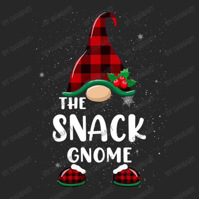 Snack Gnome Buffalo Plaid Matching Family Christmas Pajama Funny Gift Men's T-shirt Pajama Set | Artistshot