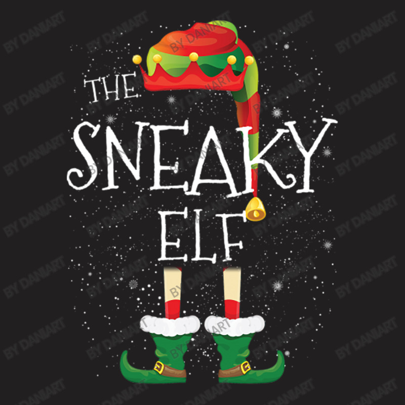 Sneaky Elf Family Matching Christmas Group Funny Gift T-shirt | Artistshot