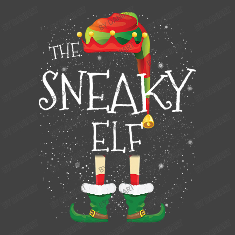 Sneaky Elf Family Matching Christmas Group Funny Gift Vintage T-shirt | Artistshot