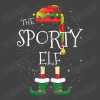 Sporty Elf Family Matching Christmas Group Funny Gift Vintage T-shirt | Artistshot