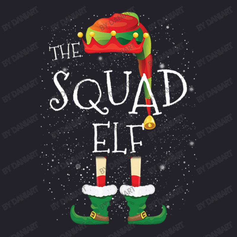 Squad Elf Family Matching Christmas Group Funny Gift Unisex Sherpa-lined Denim Jacket | Artistshot