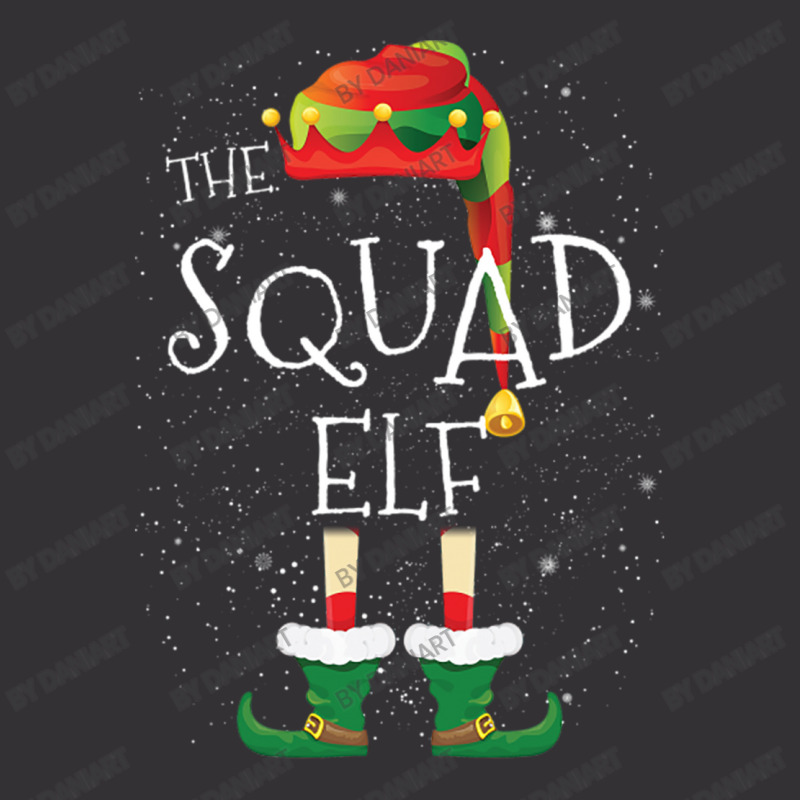 Squad Elf Family Matching Christmas Group Funny Gift Vintage Hoodie And Short Set | Artistshot