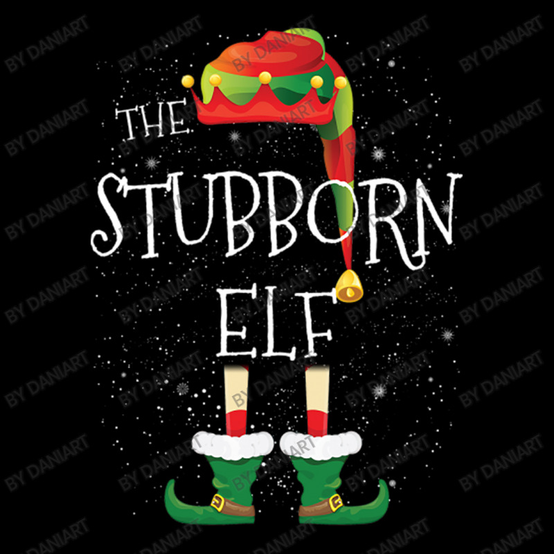 Stubborn Elf Family Matching Christmas Group Funny Pajama Gift Men's Long Sleeve Pajama Set | Artistshot