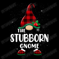 Stubborn Gnome Buffalo Plaid Matching Family Christmas Pajama Funny Gi Men's Long Sleeve Pajama Set | Artistshot