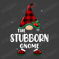 Stubborn Gnome Buffalo Plaid Matching Family Christmas Pajama Funny Gi Men's Polo Shirt | Artistshot