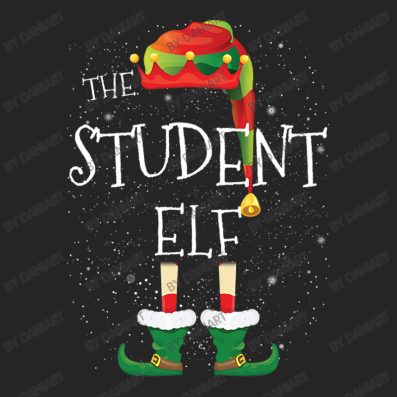 Student Elf Family Matching Christmas Group Funny Pajama Gift Unisex Hoodie | Artistshot