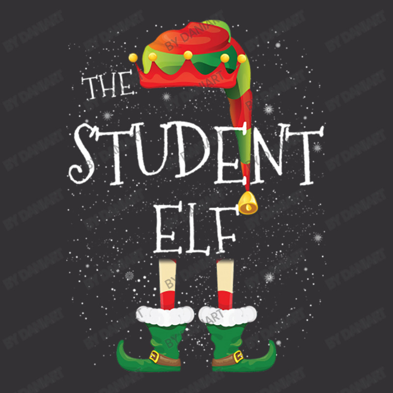 Student Elf Family Matching Christmas Group Funny Pajama Gift Vintage Short | Artistshot