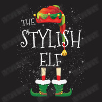 Stylish Elf Family Matching Christmas Group Funny Gift T-shirt | Artistshot