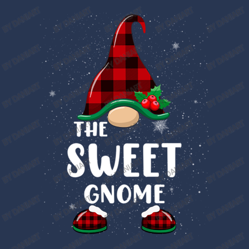 Sweet Gnome Buffalo Plaid Matching Family Christmas Pajama Funny Gift Men Denim Jacket | Artistshot