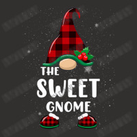 Sweet Gnome Buffalo Plaid Matching Family Christmas Pajama Funny Gift Champion Hoodie | Artistshot