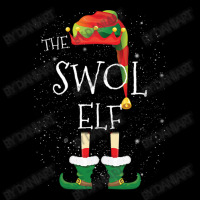 Swol Elf Family Matching Christmas Group Funny Pajama Gift Men's 3/4 Sleeve Pajama Set | Artistshot