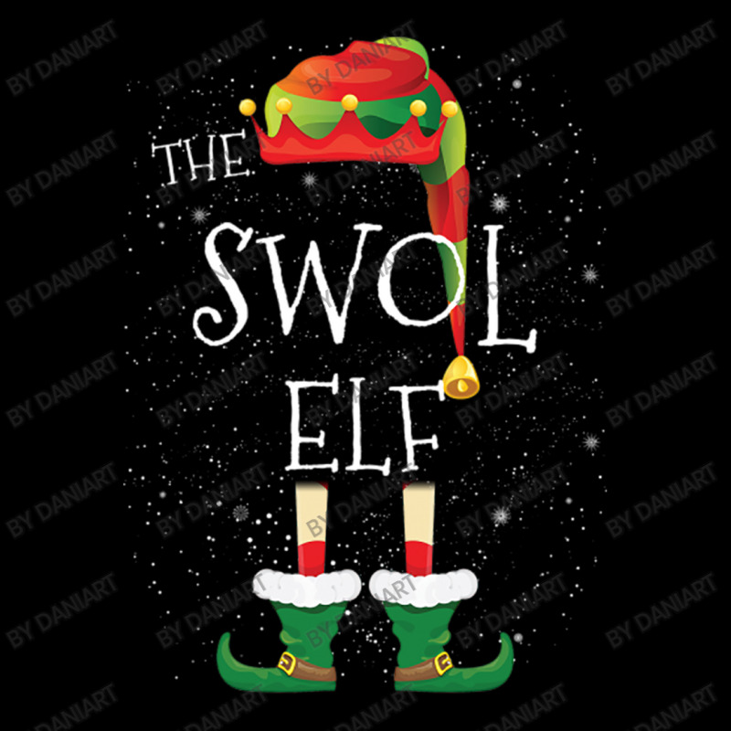 Swol Elf Family Matching Christmas Group Funny Pajama Gift Men's 3/4 Sleeve Pajama Set | Artistshot