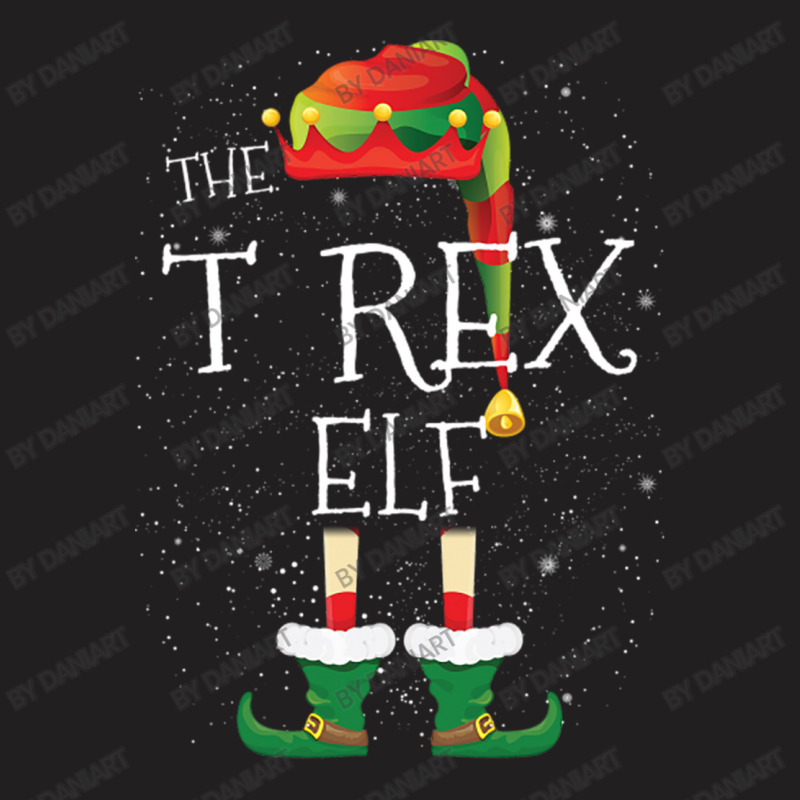 T Rex Elf Family Matching Christmas Group Funny Gift T-shirt | Artistshot