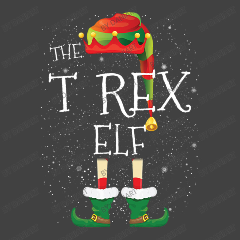 T Rex Elf Family Matching Christmas Group Funny Gift Vintage T-shirt | Artistshot