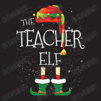 Teacher Elf Family Matching Christmas Group Funny Gift T-shirt | Artistshot