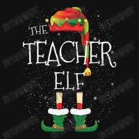 Teacher Elf Family Matching Christmas Group Funny Gift Graphic T-shirt | Artistshot