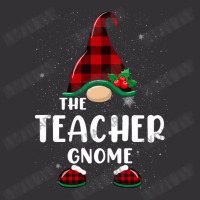 Teacher Gnome Buffalo Plaid Matching Family Christmas Pajama Funny Gif Vintage Short | Artistshot