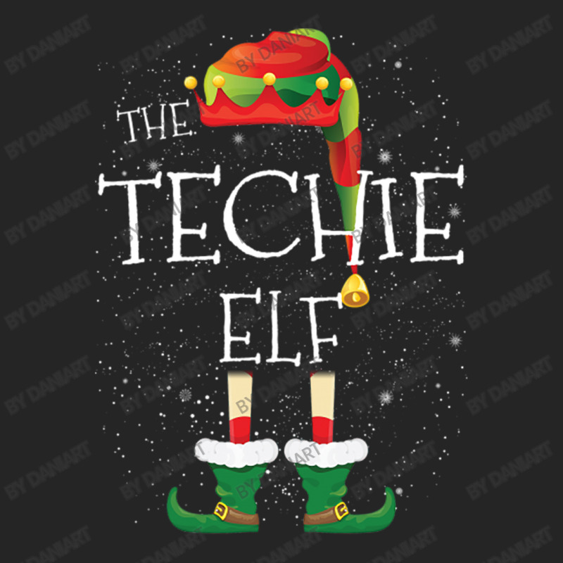 Techie Elf Family Matching Christmas Group Funny Pajama Gift Unisex Hoodie | Artistshot