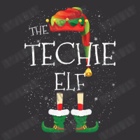 Techie Elf Family Matching Christmas Group Funny Pajama Gift Vintage Hoodie And Short Set | Artistshot