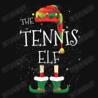 Tennis Elf Family Matching Christmas Group Funny Pajama Gift Graphic T-shirt | Artistshot