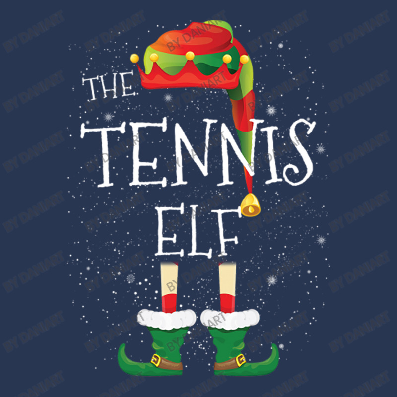 Tennis Elf Family Matching Christmas Group Funny Pajama Gift Men Denim Jacket | Artistshot