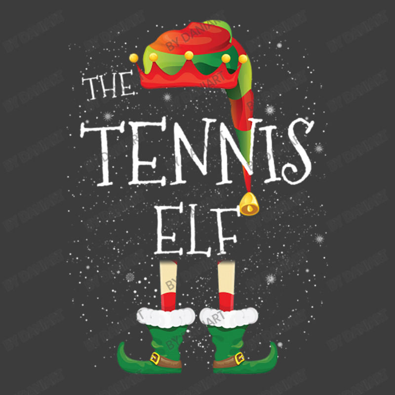 Tennis Elf Family Matching Christmas Group Funny Pajama Gift Men's Polo Shirt | Artistshot