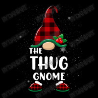 Thug Gnome Buffalo Plaid Matching Family Christmas Pajama Funny Gift Zipper Hoodie | Artistshot