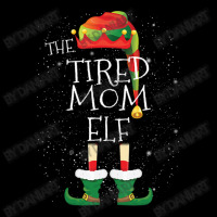 Tired Mom Elf Family Matching Christmas Group Funny Pajama Gift Lightweight Hoodie | Artistshot