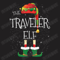 Traveler Elf Family Matching Christmas Group Funny Pajama Gift T-shirt | Artistshot