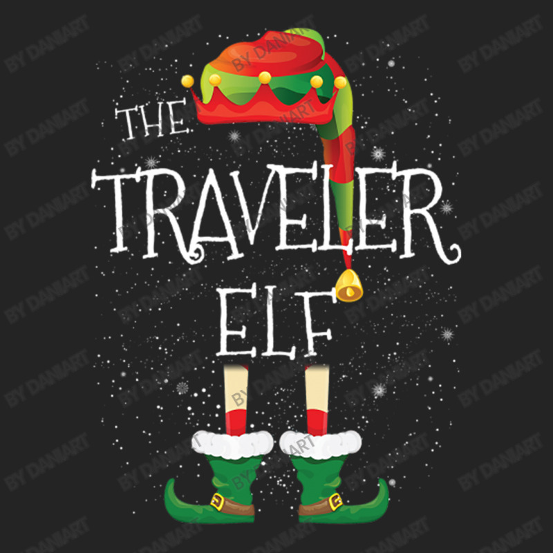 Traveler Elf Family Matching Christmas Group Funny Pajama Gift 3/4 Sleeve Shirt | Artistshot