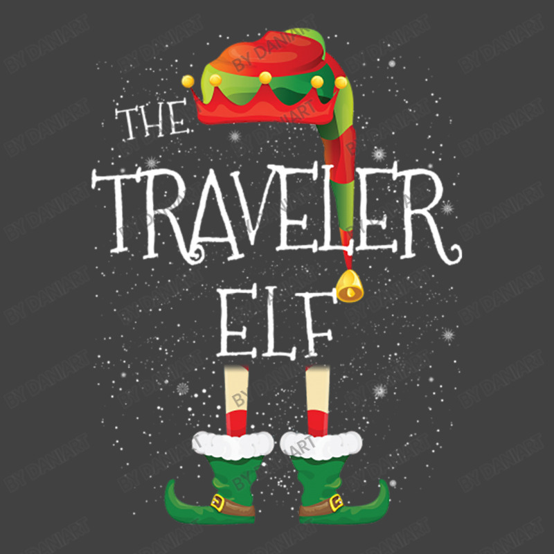 Traveler Elf Family Matching Christmas Group Funny Pajama Gift Vintage T-shirt | Artistshot