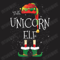 Unicorn Elf Family Matching Christmas Group Funny Gift T-shirt | Artistshot