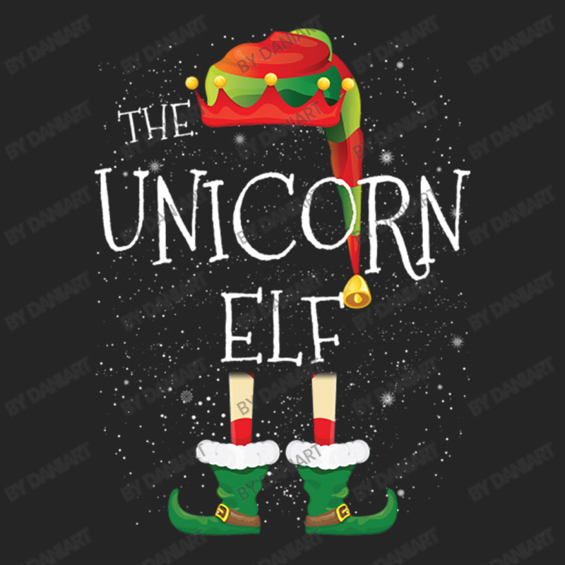 Unicorn Elf Family Matching Christmas Group Funny Gift Unisex Hoodie | Artistshot