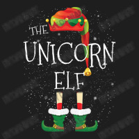 Unicorn Elf Family Matching Christmas Group Funny Gift Classic T-shirt | Artistshot