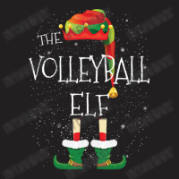 Volleyball Elf Family Matching Christmas Group Funny Gift T-shirt | Artistshot