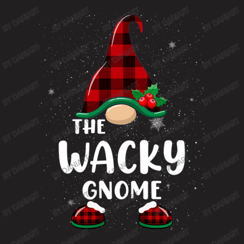 Wacky Gnome Buffalo Plaid Matching Family Christmas Pajama Funny Gift T-shirt | Artistshot